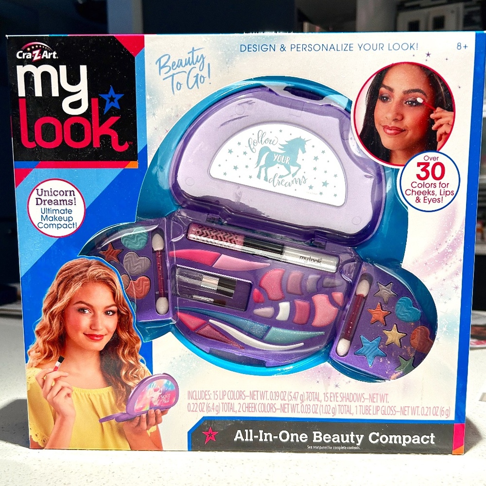 CRA-Z-ART KIDS PLAY MAKEUP KIT - UNICORN DREAMS - NEW